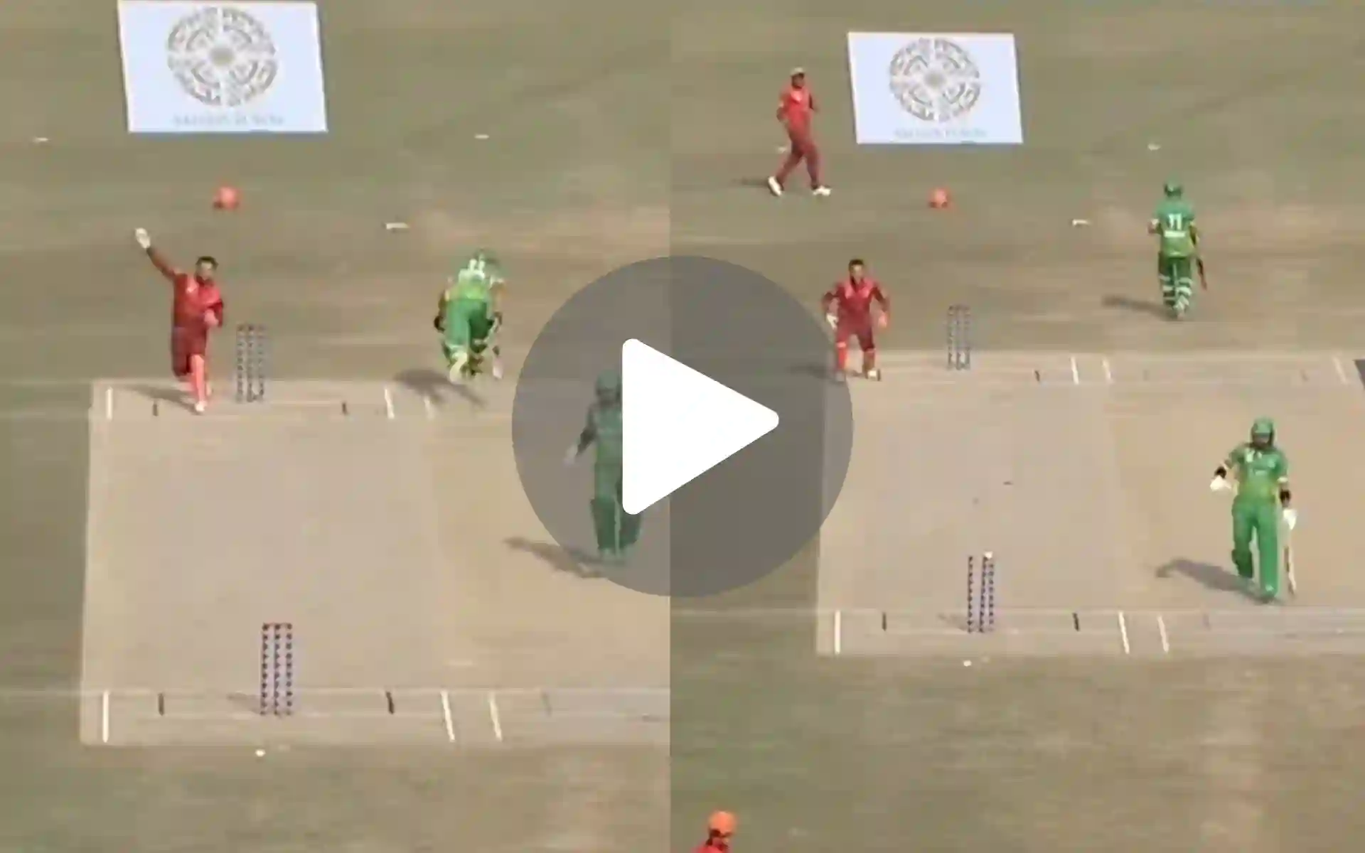 [Watch] Comedy! Iftikhar Ahmed's Laziness Leads To Run-Out As Haris Strikes With Bullet Throw